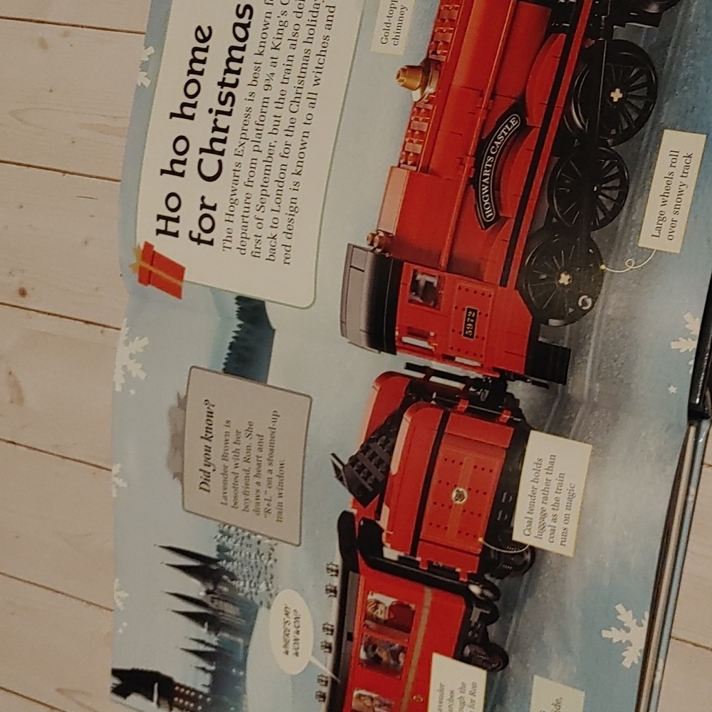Hogwarts At Christmas Harry Potter Lego Children Non Fiction Book DK - Picture 6 of 7